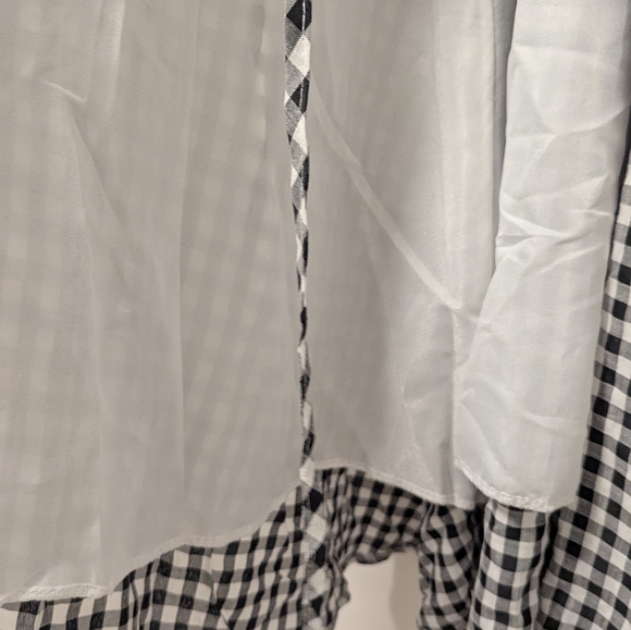 OAK + FORT Plaid Wrap Dress, NWTS - Picture 9 of 13